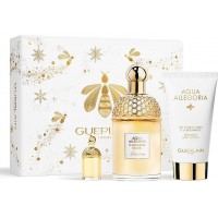 Guerlain Aqua Allegoria Mandarine Basilic Подарочний набір (туалетна вода 125 мл + лосьйон для тіла 75 мл + мініатюра 7.5 мл)