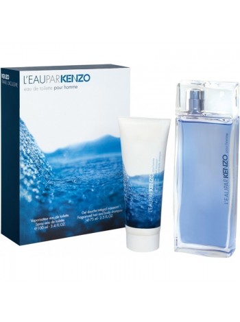 Kenzo L'eau par Pour Homme Подарочний набір (туалетна вода 100 мл + гель для душу 75 мл)