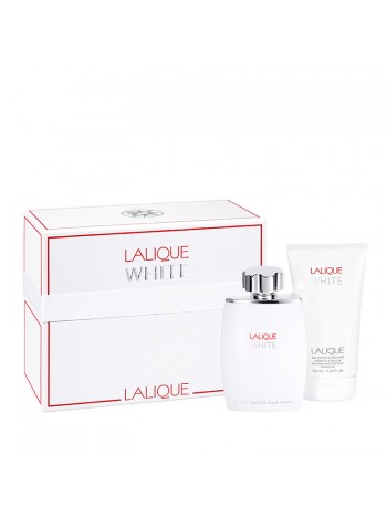 Lalique White Подарочный набор (туалетная вода 75 мл + гель для душа 150 мл)