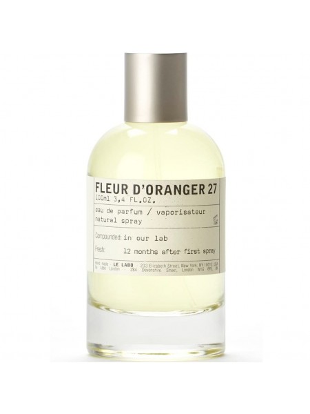 Le Labo Fleur d'Oranger 27 тестер (парфюмированная вода) 100 мл