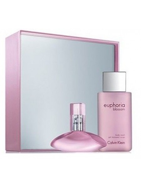Calvin Klein Euphoria Blossom Подарунковий набір (туалетна вода 50 мл + гель для душу 100 мл)