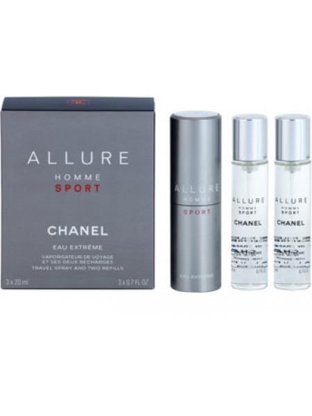 Chanel Allure Homme Sport Eau Extreme Travel Spray 3x20 мл