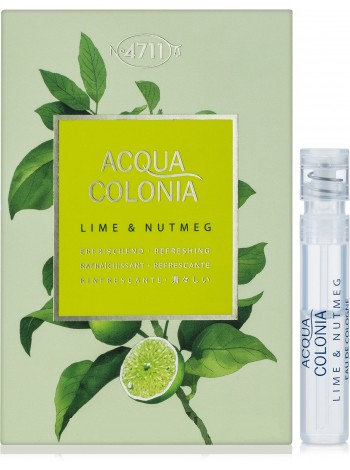 Maurer & Wirtz 4711 Acqua Colonia Lime & Nutmeg зразок 1 мл