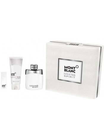 Montblanc Legend Spirit Подарунковий набір (туалетна вода 100 мл + мініатюра 15 мл + лосьйон після гоління 100 мл)