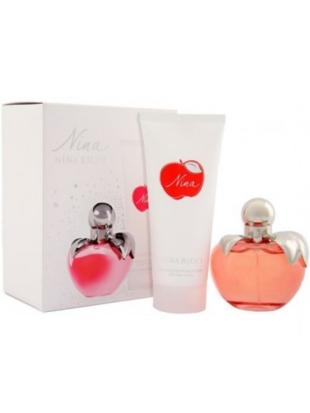 Nina Ricci Nina Подарочный набор (туалетная вода 80 мл + лосьон для тела 200 мл)