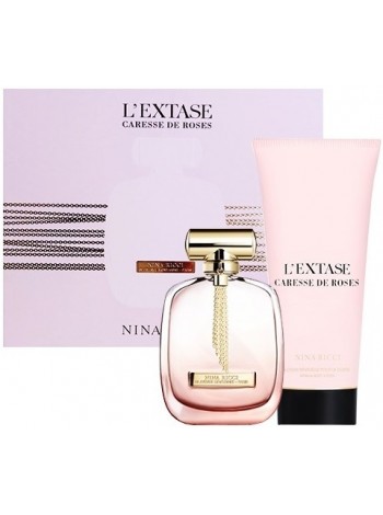 Nina Ricci L'Extase Caresse de Roses Подарочний набір (парфумована вода 50 мл + лосьйон для тіла 100 мл)