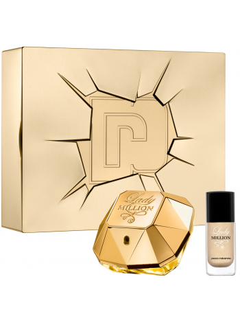 Пако Рабанн Леді Мільйон подарунковий набір (парфумована вода 50 мл + лак для нігтів 9 мл)