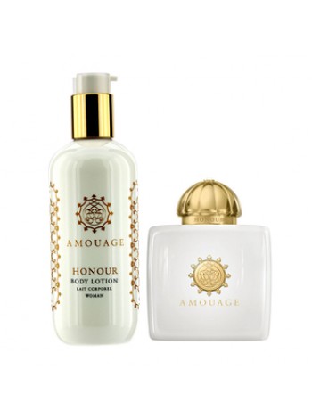 Amouage Honour для жінок Подарунковий набір (парфумована вода 100 мл + лосьйон для тіла 300 мл)