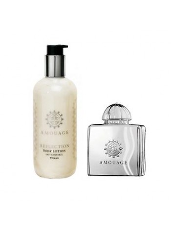 Amouage Reflection Woman Подарочний набір (парфумована вода 100 мл + лосьон для тіла 300 мл)