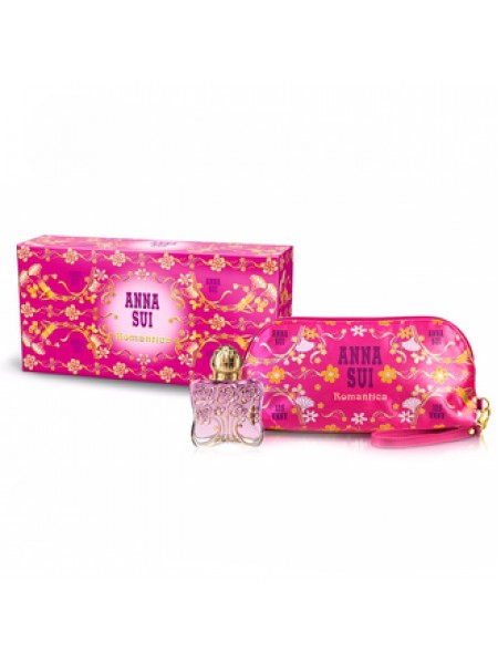 Anna Sui Romantica Подарочний набір (туалетна вода 50 мл + косметичка)
