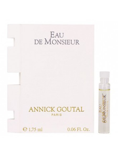 Annick Goutal Eau de Monsieur 2014 пробник 1.75 мл