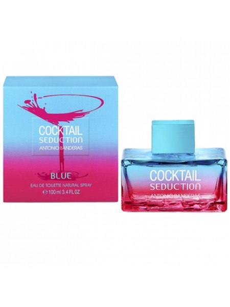 Antonio Banderas Cocktail Seduction Blue for Women туалетная вода 100 мл