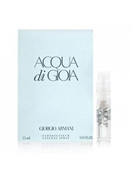 Armani Acqua di Gioia Eau de Toilette пробник 1.5 мл