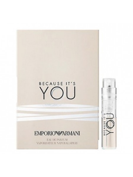 Armani Emporio Armani Because It’s You пробник 1.2 мл