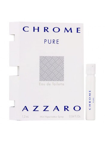Azzaro Chrome Pure пробник 1.2 мл