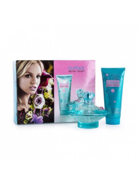 Britney Spears Curious Подарочний набір (парфумована вода 100 мл + крем для тіла 100 мл)