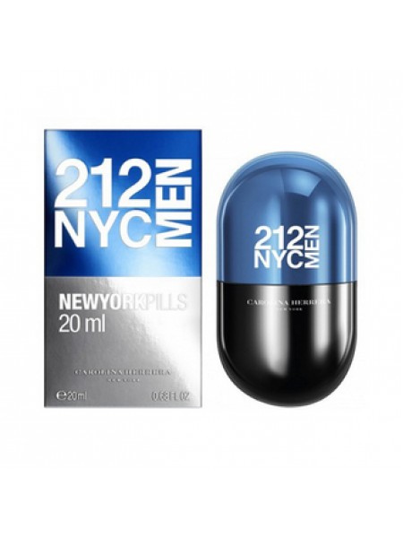 Carolina Herrera 212 NYC Men Pills туалетная вода 20 мл