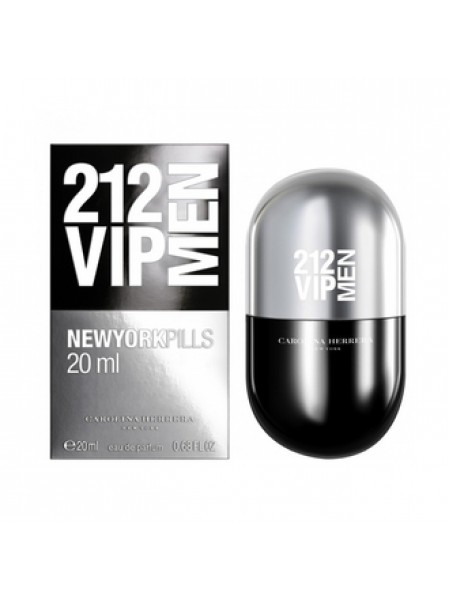 Carolina Herrera 212 VIP Men Pills туалетная вода 20 мл