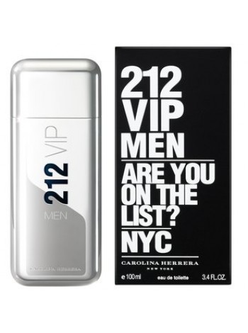 Carolina Herrera 212 VIP Men Подарочний набір (туалетна вода 100 мл + гель для душу 100 мл + дезодорант-спрей 150 мл)