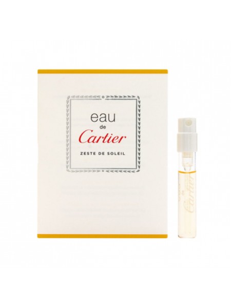 Cartier Eau de Cartier Zeste de Soleil пробник 1.5 мл