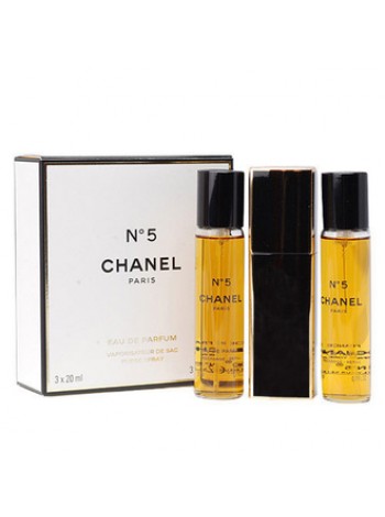 Шанель №5 парфумована вода 3x20 мл