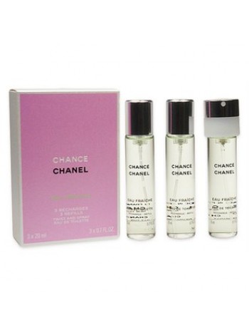 Chanel Chance Eau Fraiche запасний флакон 3х20 мл