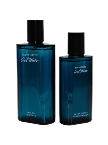 Davidoff Cool Water Men Подарочний набір (туалетна вода 125 мл + лосьйон після гоління 75 мл)