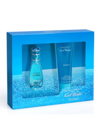 Davidoff Cool Water Woman Подарунковий набір (туалетна вода 30 мл + гель для душу 75 мл)