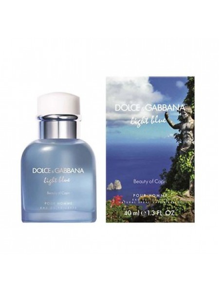 D&G Light Blue Beauty of Capri туалетная вода 40 мл