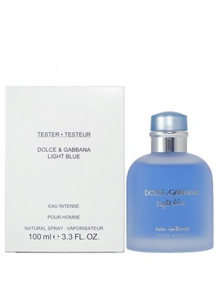 D&G Light Blue Eau Intense Pour Homme тестер (парфюмированная вода) 100 мл