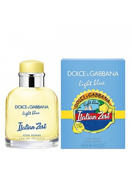 D&G Light Blue Italian Zest Pour Homme туалетная вода 125 мл