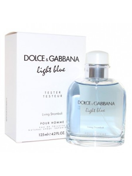 D&G Light Blue Living Stromboli тестер с крышечкой (туалетная вода) 125 мл