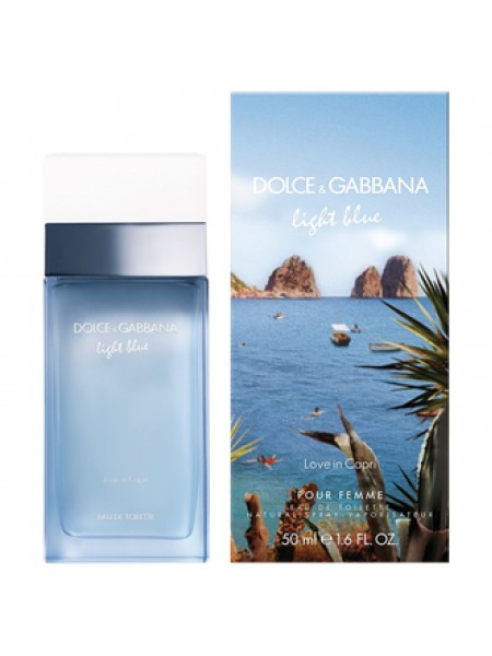D&G Light Blue Love in Capri туалетная вода 50 мл