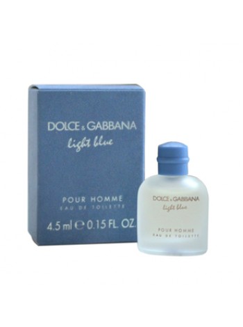 D&G Light Blue Pour Homme мініатюра 4.5 мл