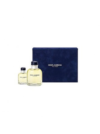 D&G Pour Homme Подарунковий набір (туалетна вода 125 мл + туалетна вода 40 мл)