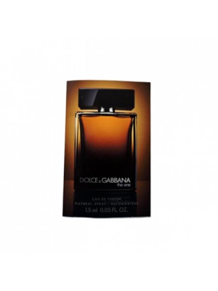 D&G The One for Men Eau de Parfum пробник 1.5 мл