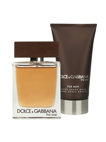 D&G The One for Men Подарунковий набір (туалетна вода 50 мл + бальзам після гоління 75 мл)
