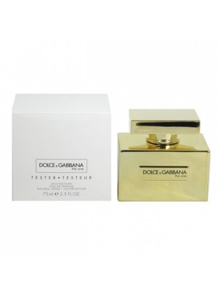 D&G The One Gold Limited Edition тестер с крышечкой (парфюмированная вода) 75 мл