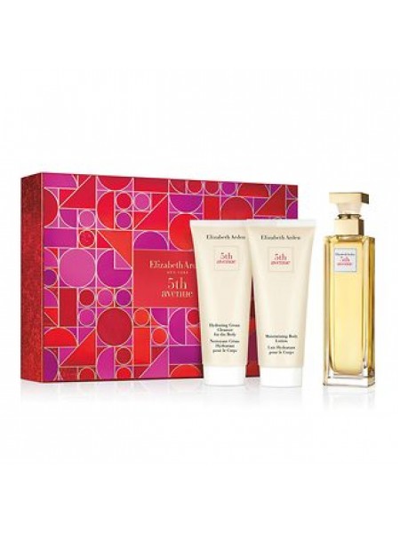 Elizabeth Arden 5th Avenue Подарочный набор (парфюмированная вода 125 мл + лосьон для тела 100 мл + крем для тела 100 мл)