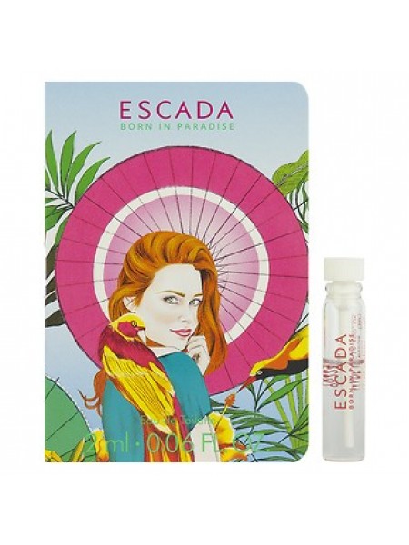 Escada Born in Paradise пробник 2 мл