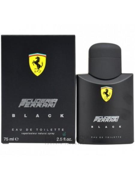 Ferrari Scuderia Black лосьон после бритья 75 мл