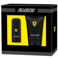Ferrari Scuderia Black Подарочный набор (туалетная вода 30 мл + гель для душа 150 мл)