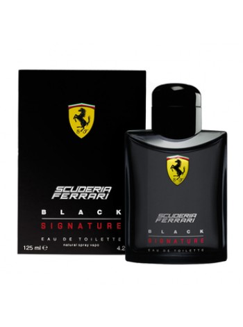 Ferrari Scuderia Black Signature туалетна вода 125 мл