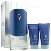 Givenchy Blue Label Pour Homme Подарочный набор (туалетная вода 100 мл + бальзам после бритья 75 мл + гель для душа 75 мл)