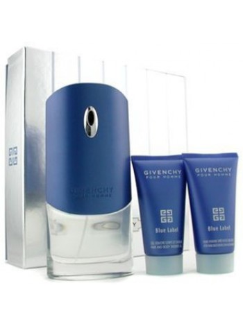 Givenchy Blue Label Pour Homme Подарочний набір (туалетна вода 100 мл + бальзам після гоління 75 мл + гель для душу 75 мл)