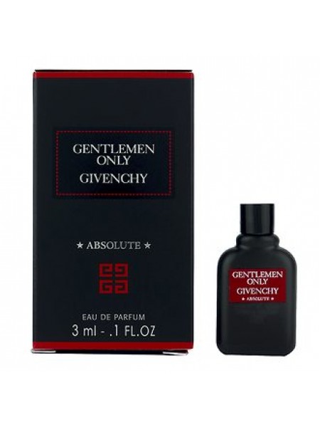 Givenchy Gentlemen Only Absolute миниатюра 3 мл