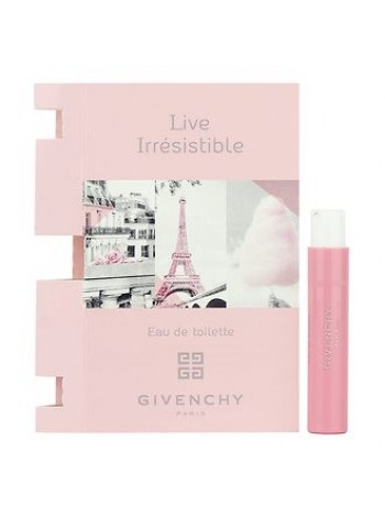 Givenchy Live Irresistible Eau de Toilette пробник 1 мл