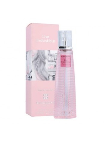 Даний текст перекладається як "Givenchy Live Irresistible Eau de Toilette туалетная вода 75 мл"
