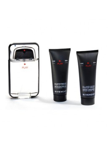 Givenchy Play для Нього Подарунковий набір (туалетна вода 100 мл + гель після гоління 75 мл + гель для душу 75 мл)