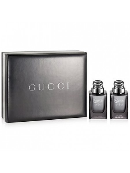 Gucci by Gucci Pour Homme Подарочный набор (туалетная вода 90 мл + лосьон после бритья 90 мл)